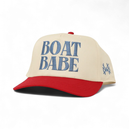 Boat Babe Snapback Hat