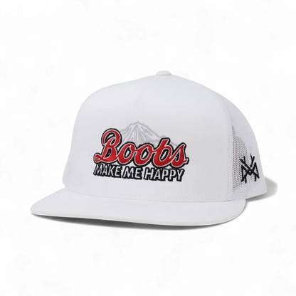 Boobs Make Me Happy Snapback Hat
