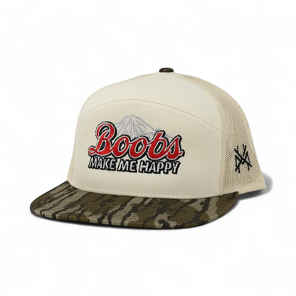 Boobs Make Me Happy Snapback Hat