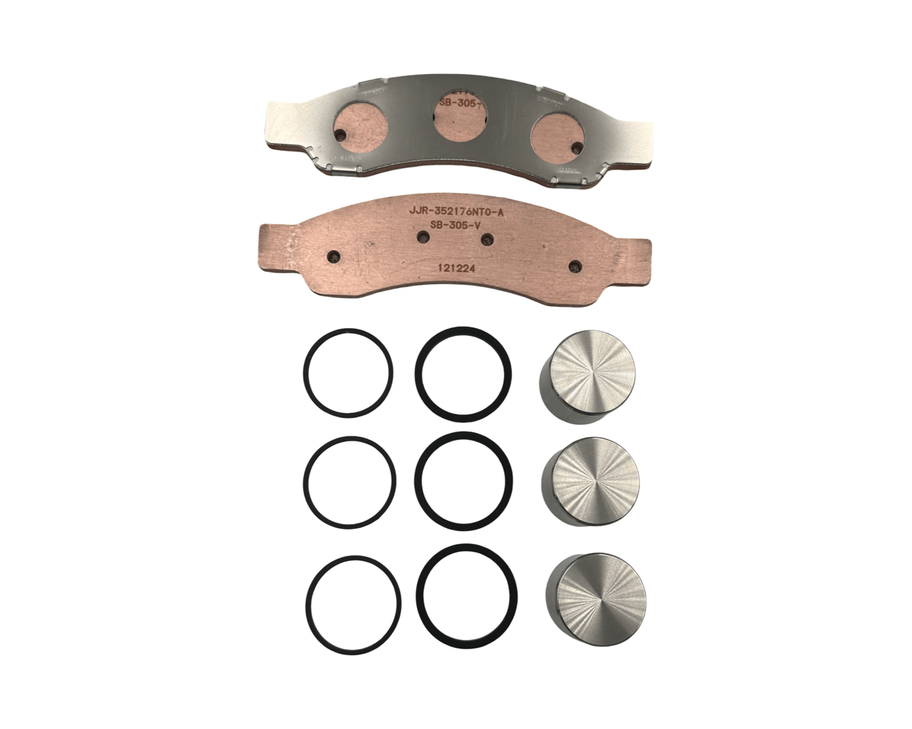 Can-Am Maverick R Upgraded Racing Brake Pad Set by ByBre / J.Juan