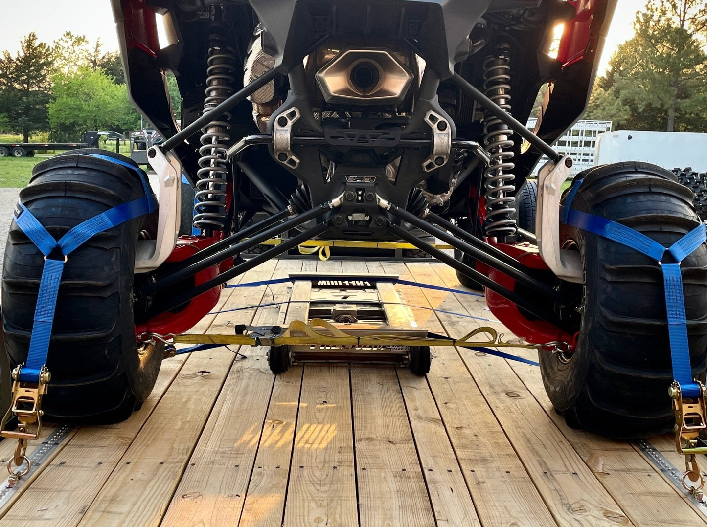 Can-Am Maverick R Width Reduction Suspension Tie Down Kit - SHIFT Performance Labs
