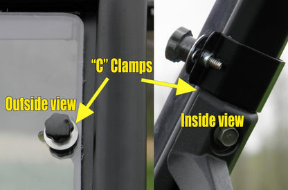 CFMoto UForce 600 - 1 Pc Scratch-Resistant Windshield