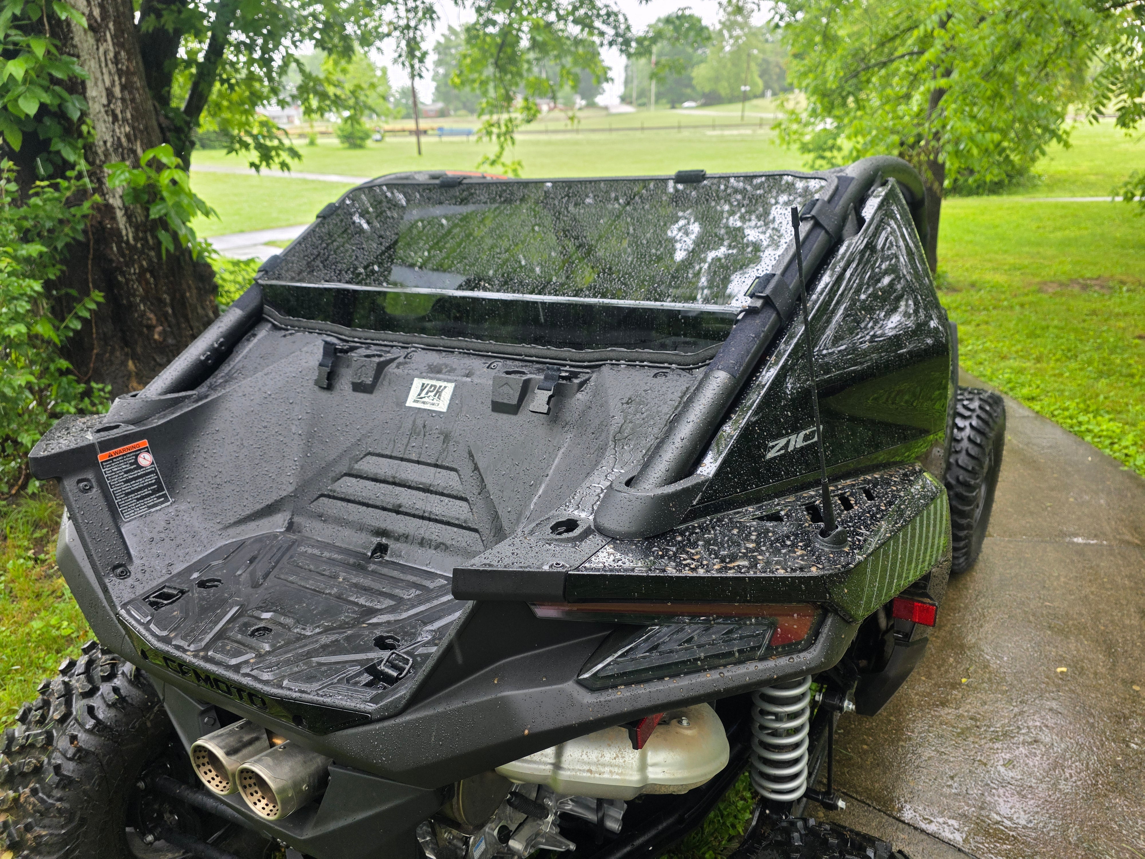 CFMoto ZForce Z10/Z10-4 Rear Windshield – EQ Outdoors