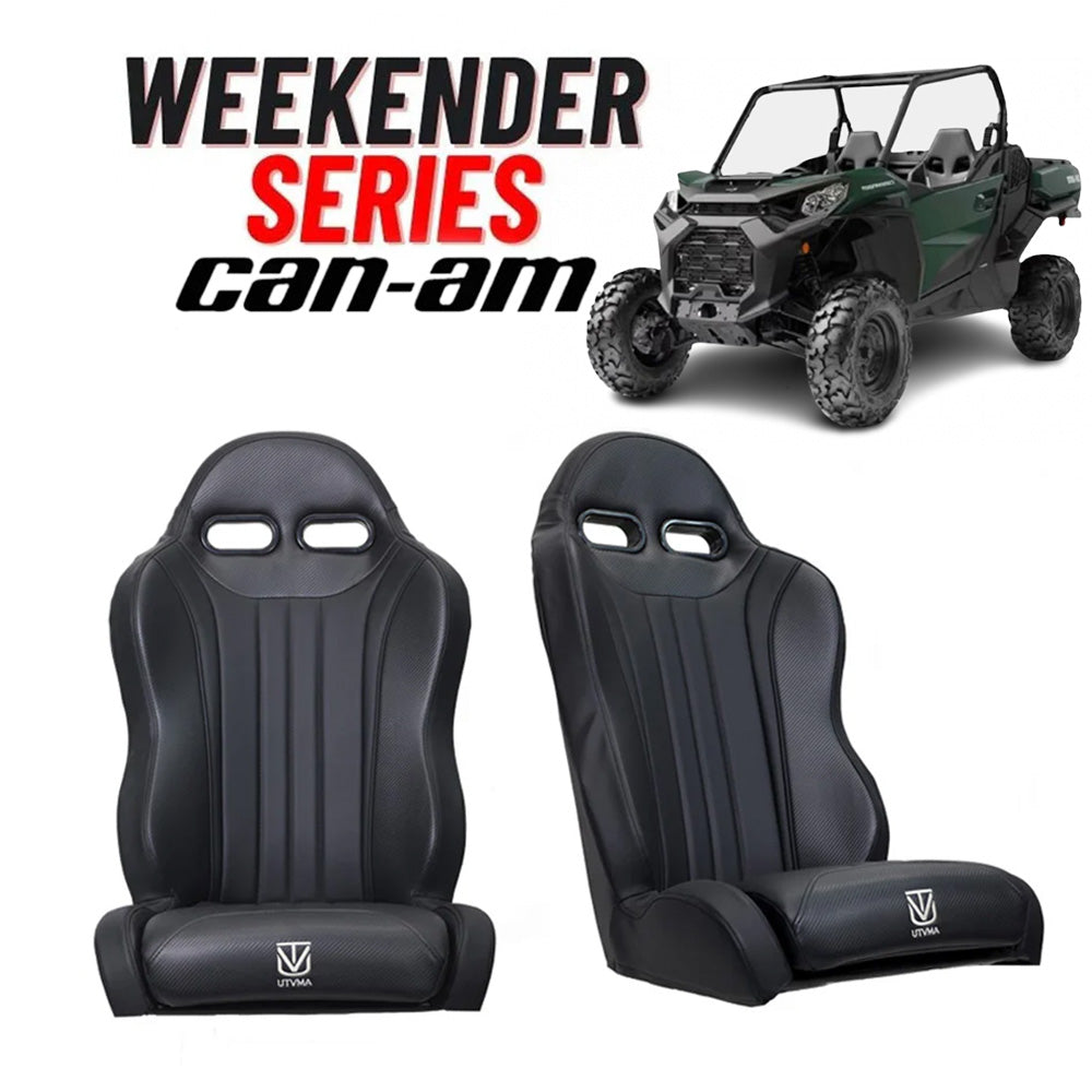 "Weekender" Series Pair of Front Suspension Bucket Seats Commander (2021+)