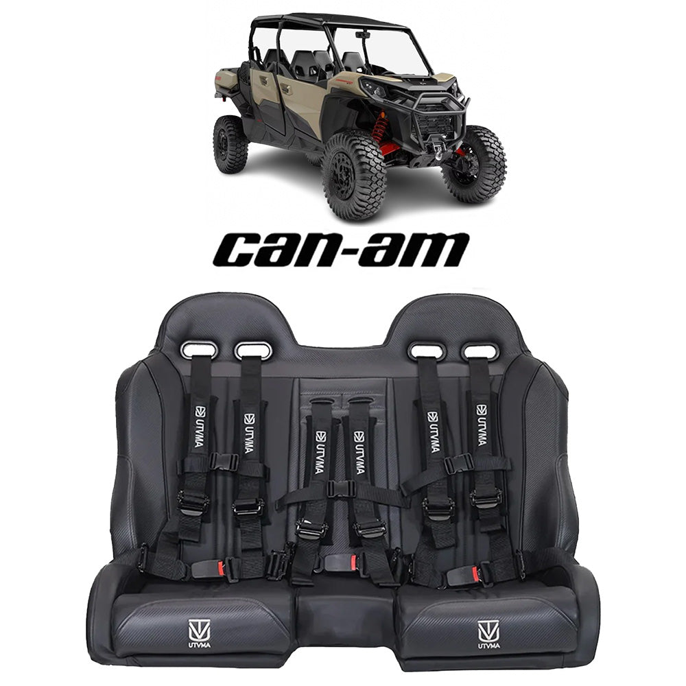 Commander Max Front Bench Seat With Harnesses (2021+)