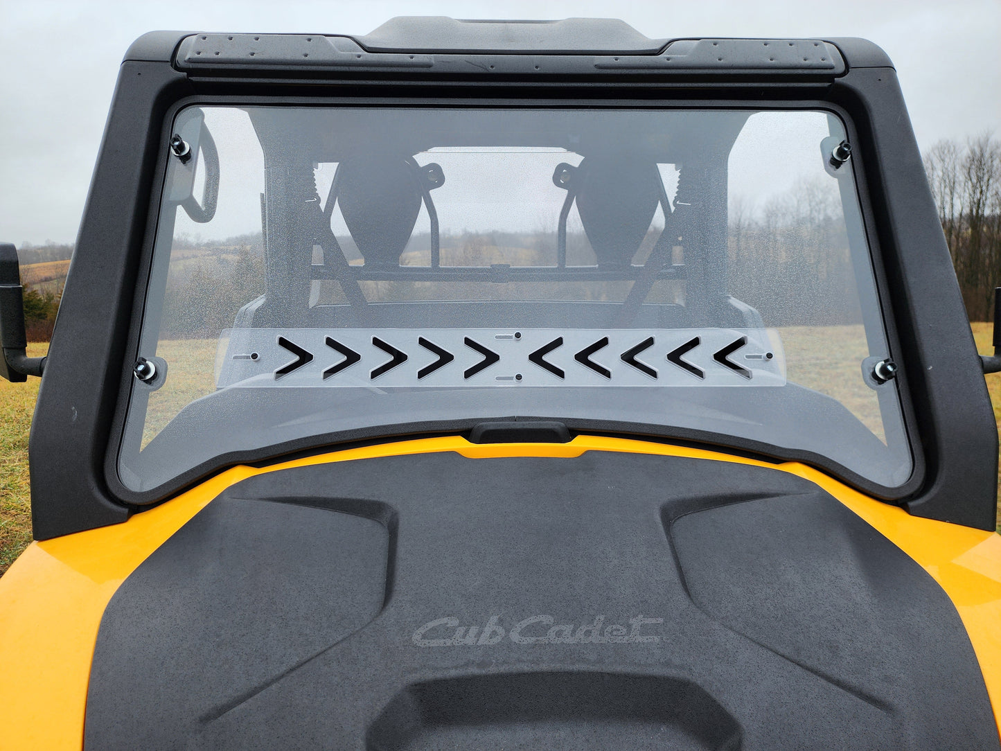 Cub Cadet Challenger MX550/750 - 1 Pc Windshield with Optional Scratch-Resistant Coating and Vents
