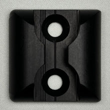 Single Stud Anchor Plate (Top Plate Only) - Anodized Black