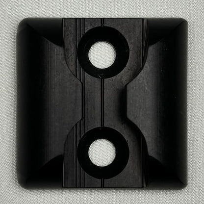 Single Stud Anchor Plate (Top Plate Only) - Anodized Black