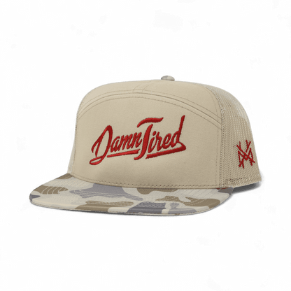 Damn Tired Snapback Hat