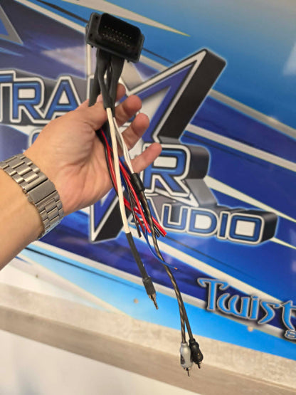Pro Series/ Xpedition/Ranger 1500/2024+ RZR1000 Ride Command plug with RCA and Sound bar plug