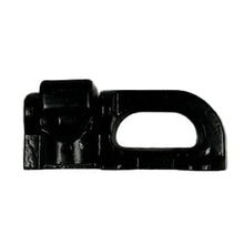 Black L-Track Double Stud Hook Point Fitting - 5,000 LBS. BS