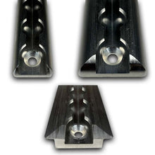 Aluminum L-Track Cargo Rail – Rounded Ends with Pre-Drilled Holes (Airline Track)