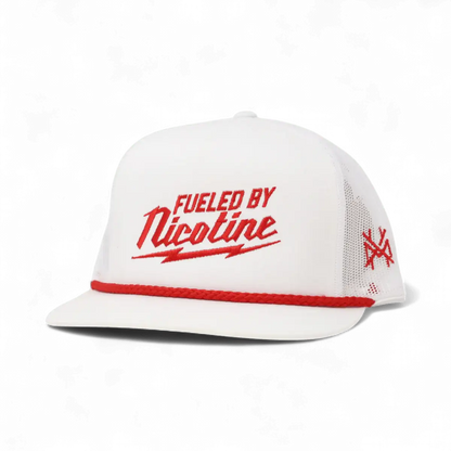 Fueled by Nicotine Snapback Hat