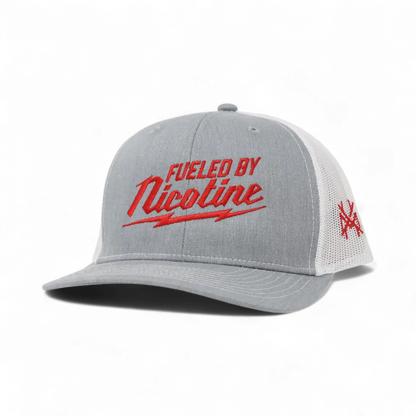 Fueled by Nicotine Snapback Hat