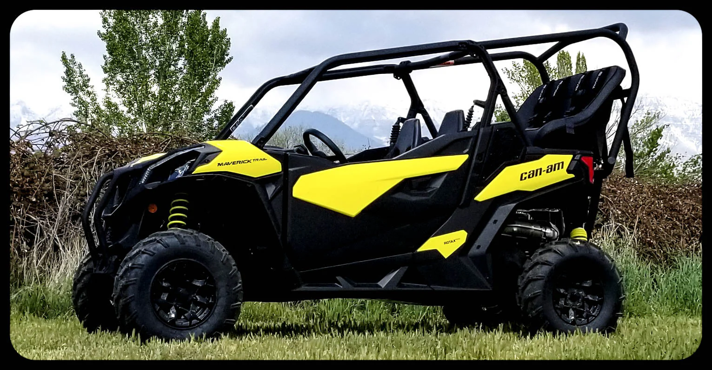 Maverick Sport / Maverick Sport Max Rear Bench and Roll Cage Kit (2018-2026)