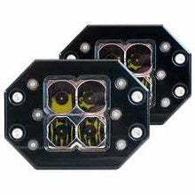Heretic Quattro Flush Mount LED Pod Light - Pair Pack