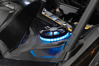 Can-Am® Maverick R 6.5" Dash Panel Speaker Mounts | UTVS-R-DP65