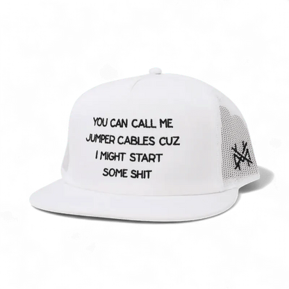 Jumper Cables Snapback Hat