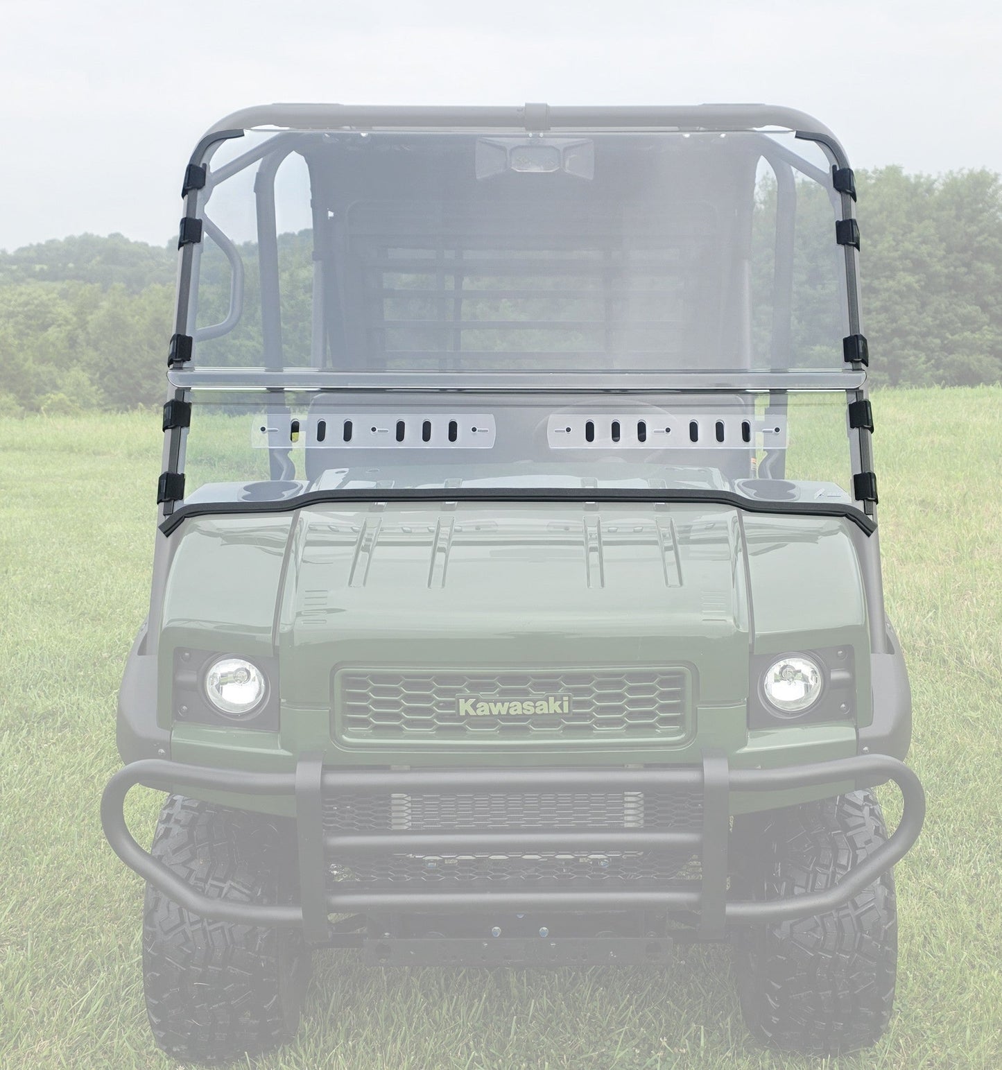 Kawasaki Mule 4000/4010 Trans - 2 Pc General-Purpose Windshield