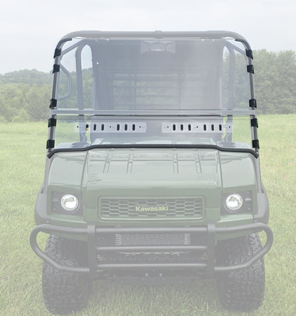 Kawasaki Mule 4000/4010 Trans - 2 Pc Scratch-Resistant Windshield