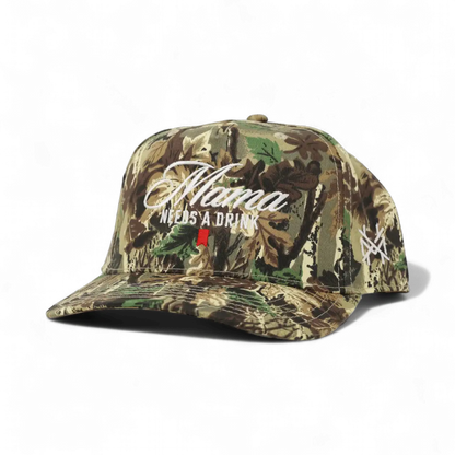 Mama Needs a Drink Snapback Hat