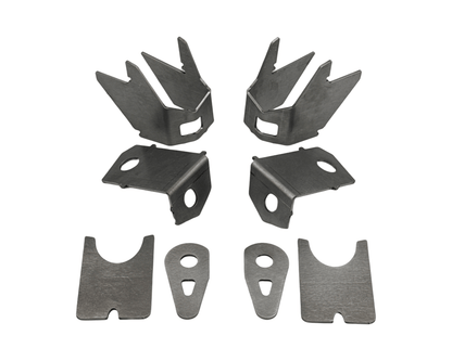 Can Am Maverick R Trailing Arm Mount Pivot 4130 Chromoly Weld-On Gusset Kit