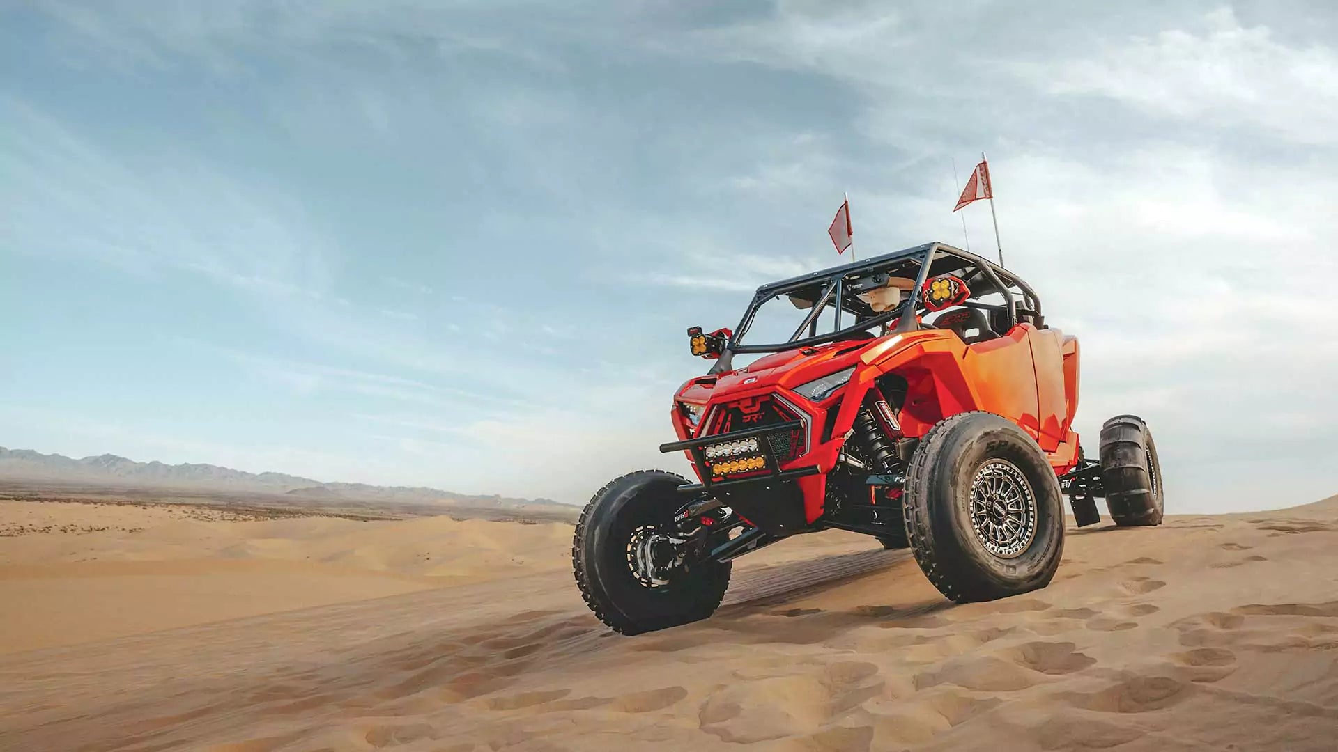 OBOR SPHINXX UTV sand tires in action