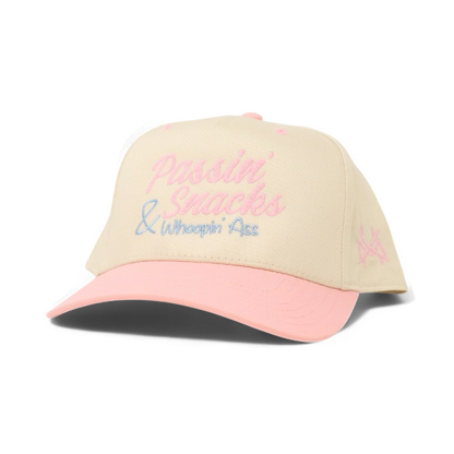 Passin' Snacks & Whoopin' Ass Snapback Hat
