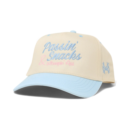 Passin' Snacks & Whoopin' Ass Snapback Hat