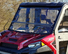 Polaris Ranger Crew 900 - 2 Pc Windshield with Vent, Clamp, and Hard Coat Options