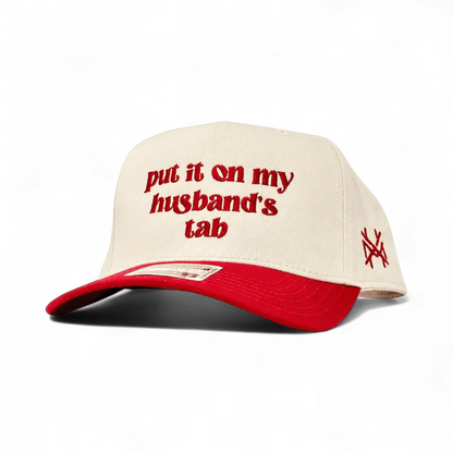 Put it on my Husband's Tab