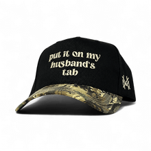 Put it on my Husband's Tab