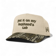 Put it on my Husband's Tab