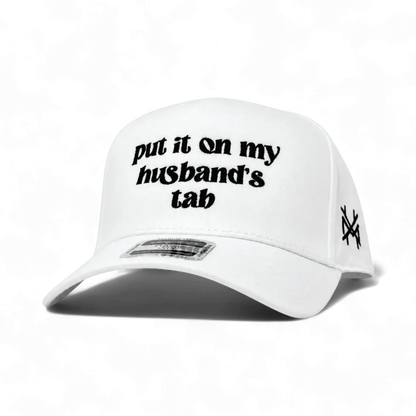 Put it on my Husband's Tab
