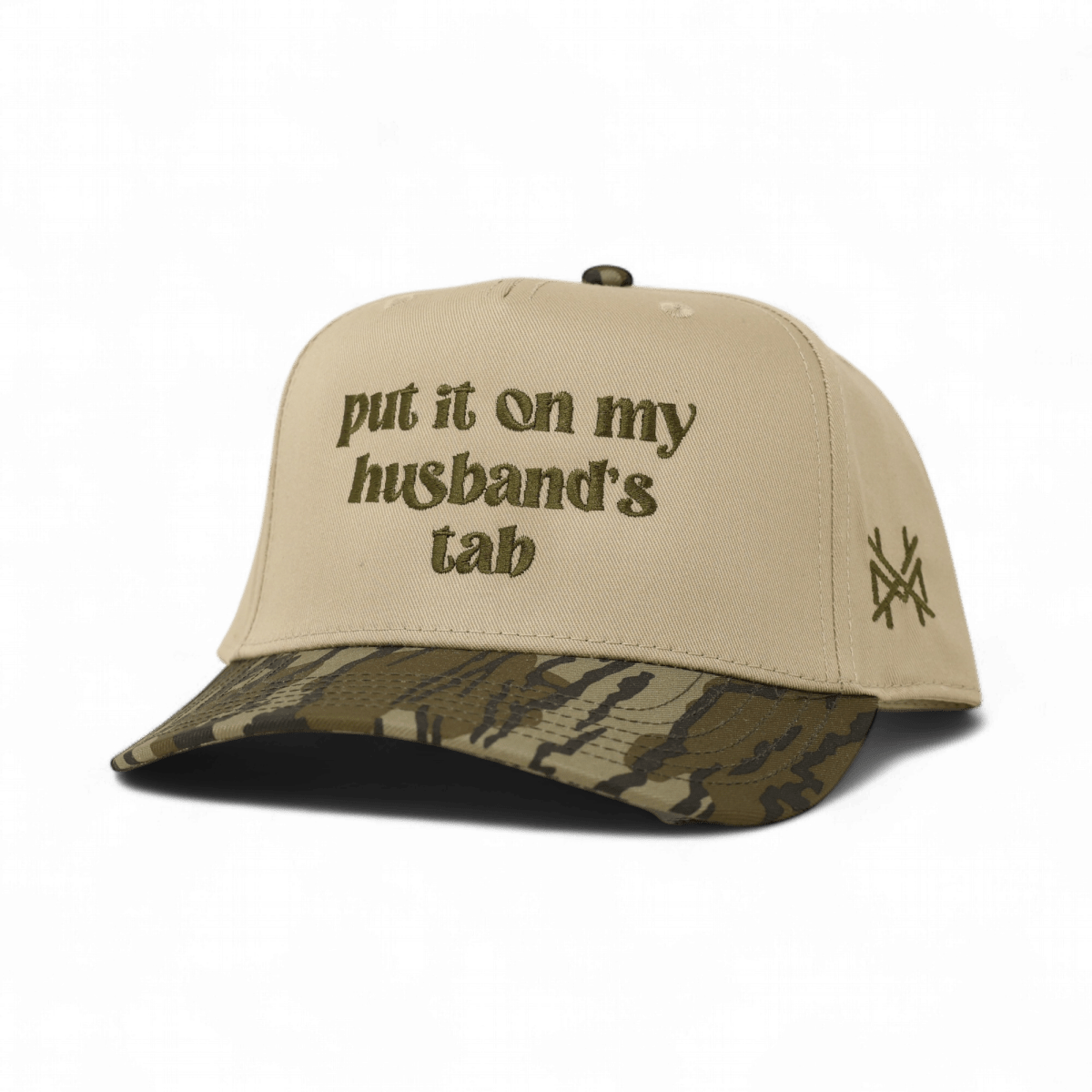 Put it on my Husband Tab Snapback Hat