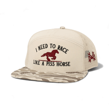 Race Like A Piss Horse Snapback Hat