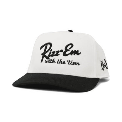 Rizz Em With The Tism Snapback Hat