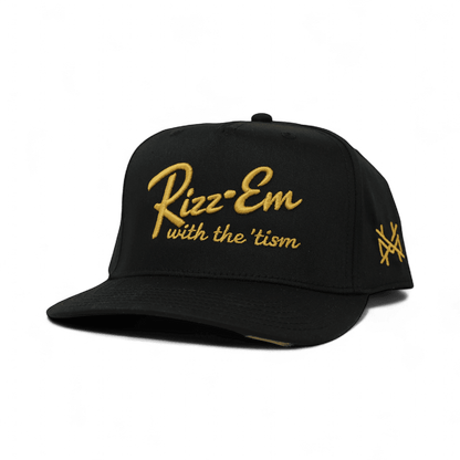 Rizz Em With The Tism Snapback Hat