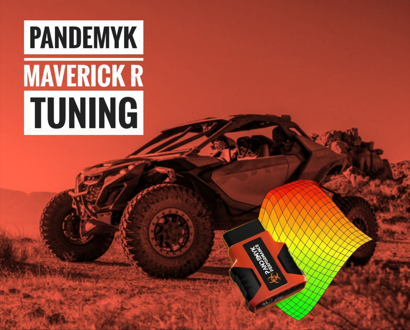 Pandemyk Performance Stage 2 ECM Tuning for 2024+ Maverick R (all models) w/ HP Tuners