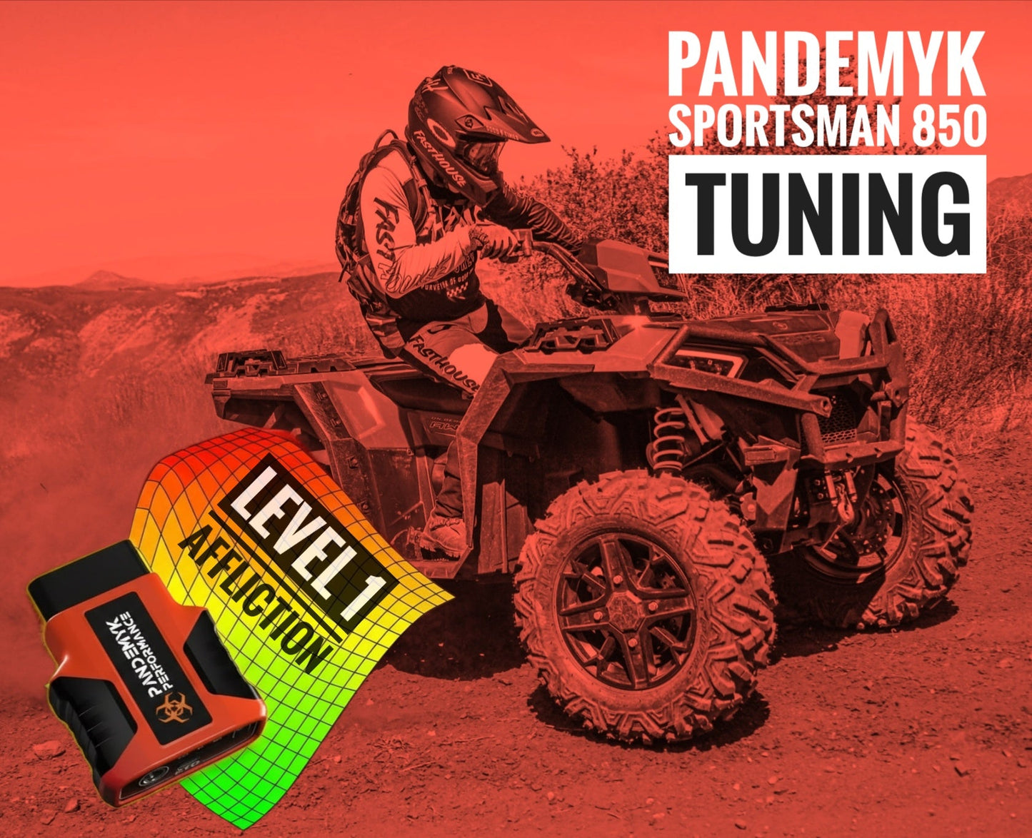 2013-2026 Pandemyk Performance Polaris Sportsman 850 Tune (All Models)