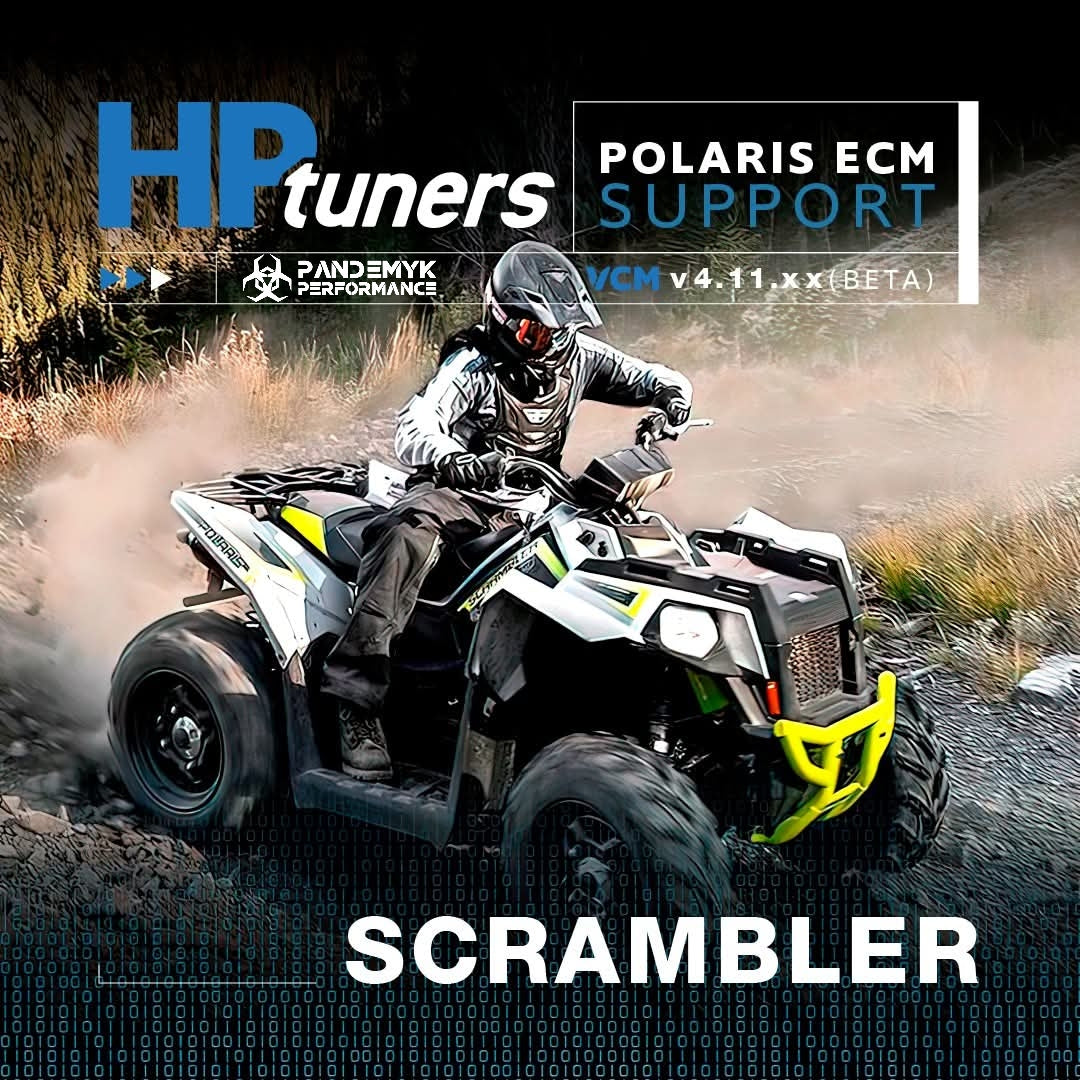 Pandemyk Performance Stage 3 ECM Tuning for 2014-2024 Polaris Scrambler 1000 w/ HP Tuner