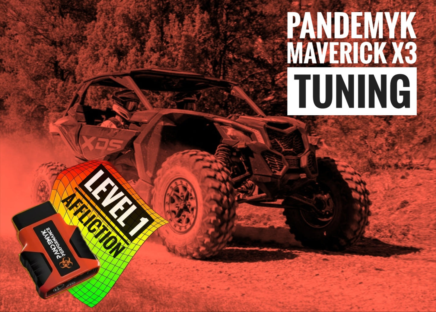 Pandemyk Performance Stage 1 ECM Tuning for 2021+ Maverick X3 Turbo RR (all MG1 models)