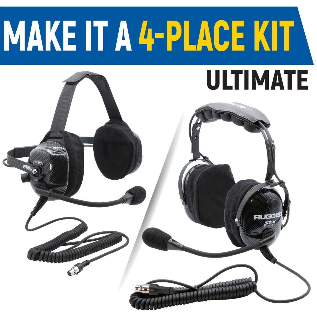 Rugged Radios 4-Place Intercom Expansion Kit