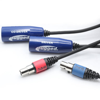 Rugged Radios OFFROAD Driver and Co-Driver Intercom Cable Bundle