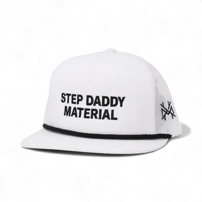 Step Daddy Material Snapback Hat