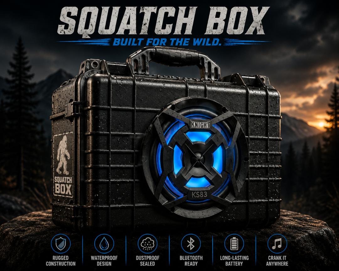 16in Squatch Box Bluetooth Speaker