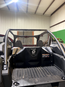 Trail Armor Kawasaki KRX 1000 (Special, Trail, eS, Blackout, Rock Editions) Rear Window Dust Shield Kit  2020 - 2026