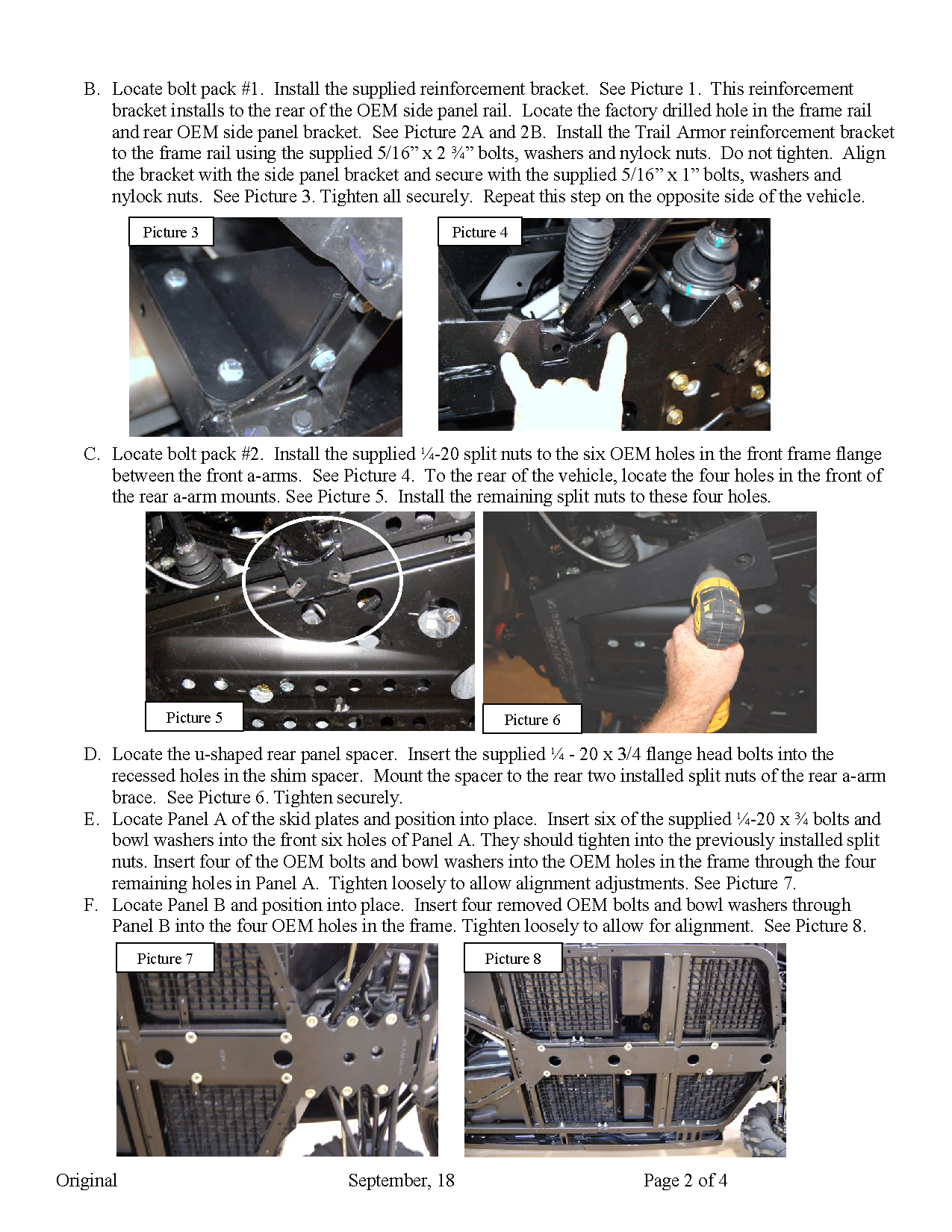 Trail Armor Polaris Ranger XP 900 Crew and Ranger XP 1000 Crew Full Skids