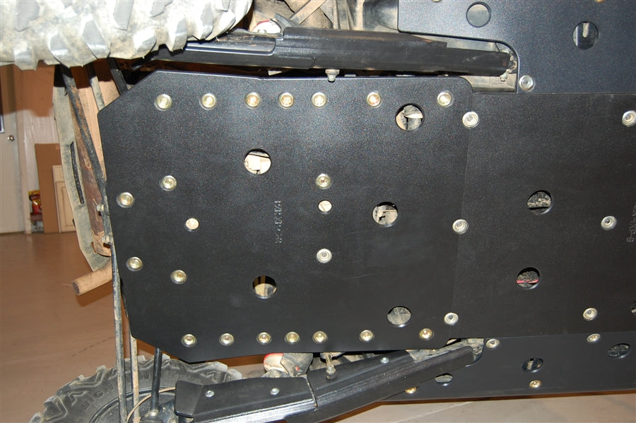 Trail Armor RZR 4 XP 900 and Jagged X Full Skids with Slider Nerfs with Extended Rear Coverage fits 2012-2014