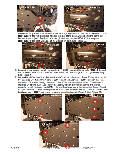 Trail Armor Ranger Midsize 570 and Ranger Midsize 500 Full Skids